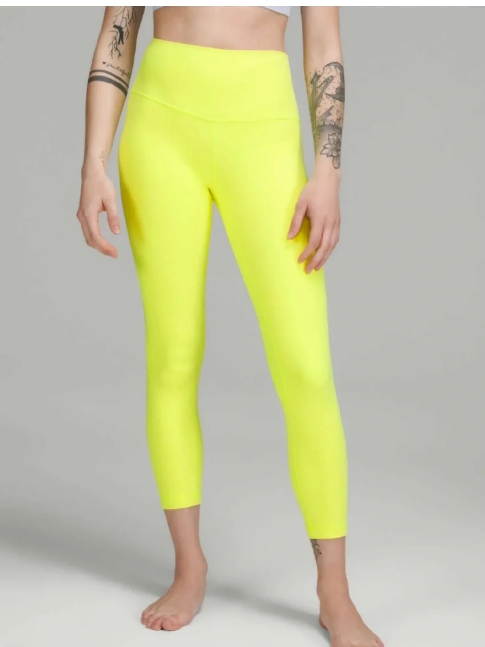 Lululemon Align High Rise Pant 25” Electric Lemon 4